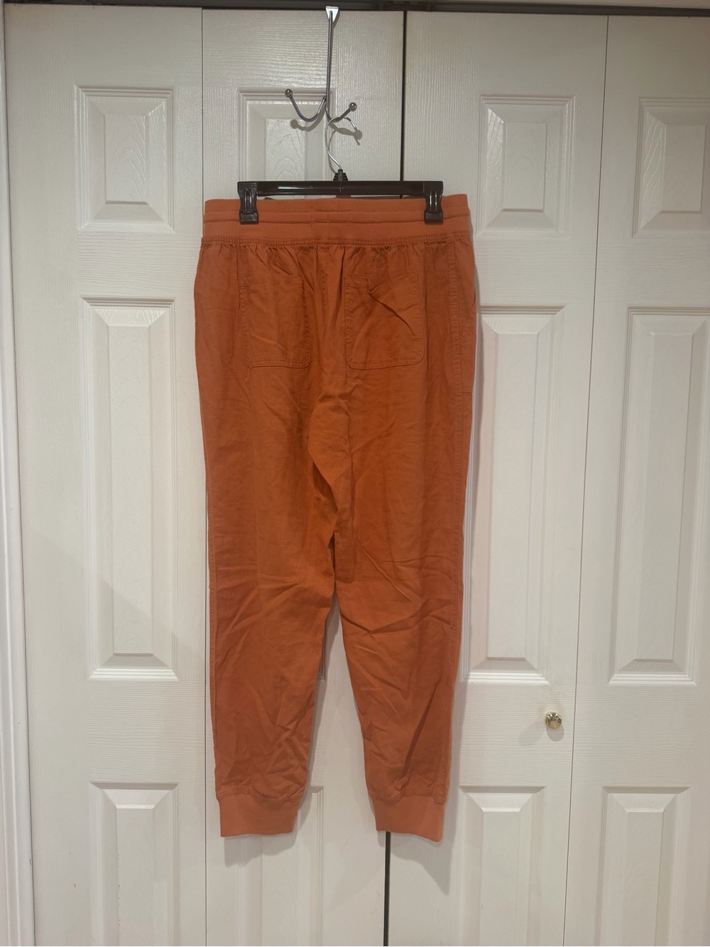 C&C California Women's Joggers in Rust Orange - Picture 3 of 4